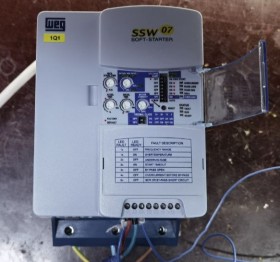 Экспертиза повреждений устройства плавного пуска WEG SSW 07